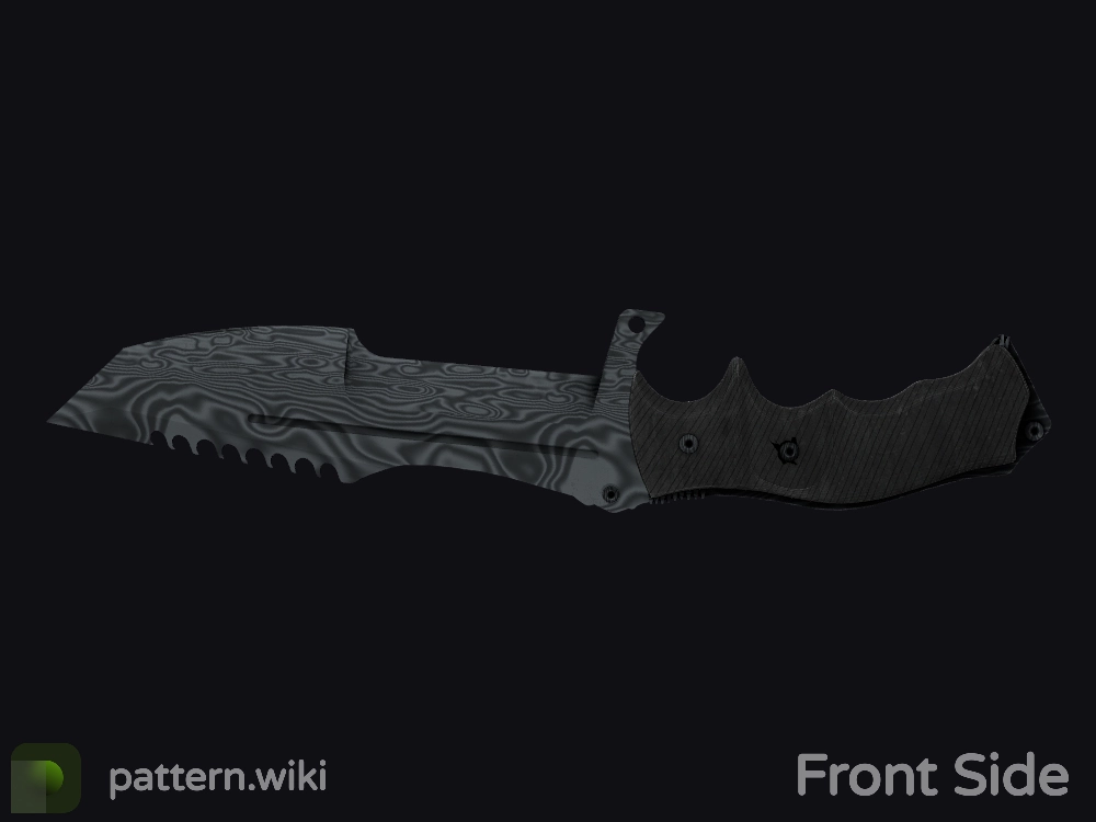 Huntsman Knife Damascus Steel seed 703