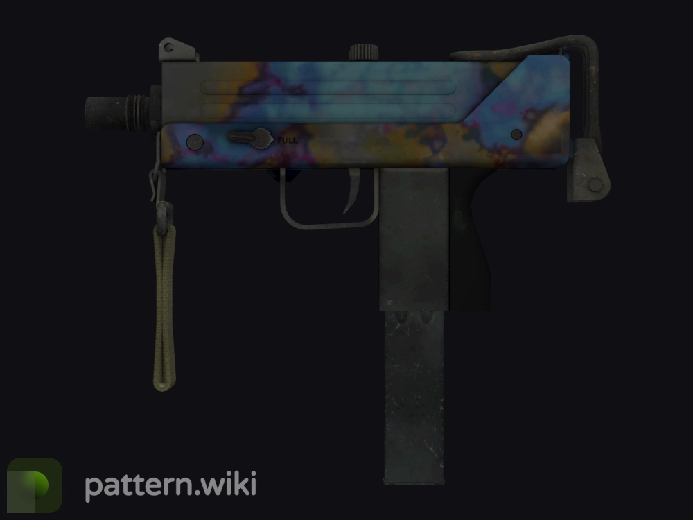 MAC-10 Case Hardened seed 328