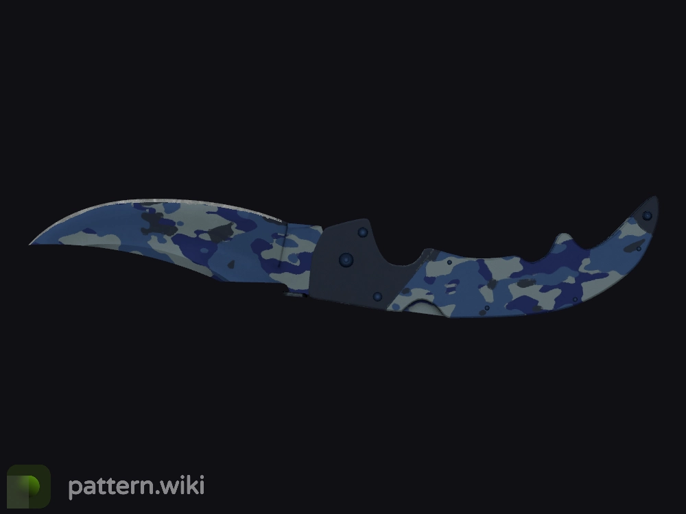 Falchion Knife Bright Water seed 126