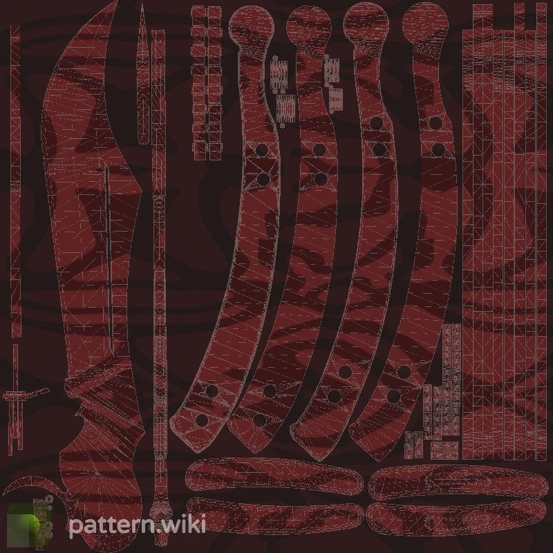 Butterfly Knife Slaughter seed 599 pattern template