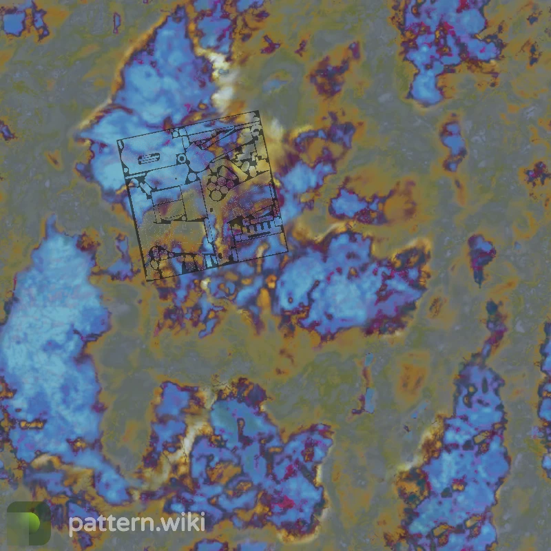 Five-SeveN Case Hardened seed 532 pattern template