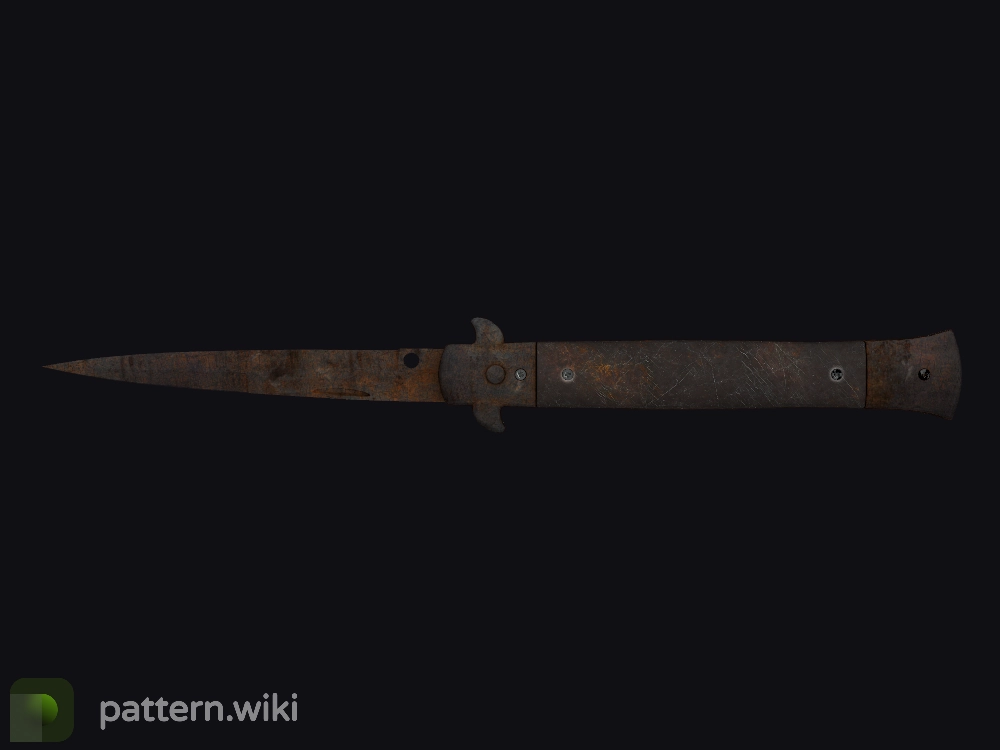 Stiletto Knife Rust Coat seed 992