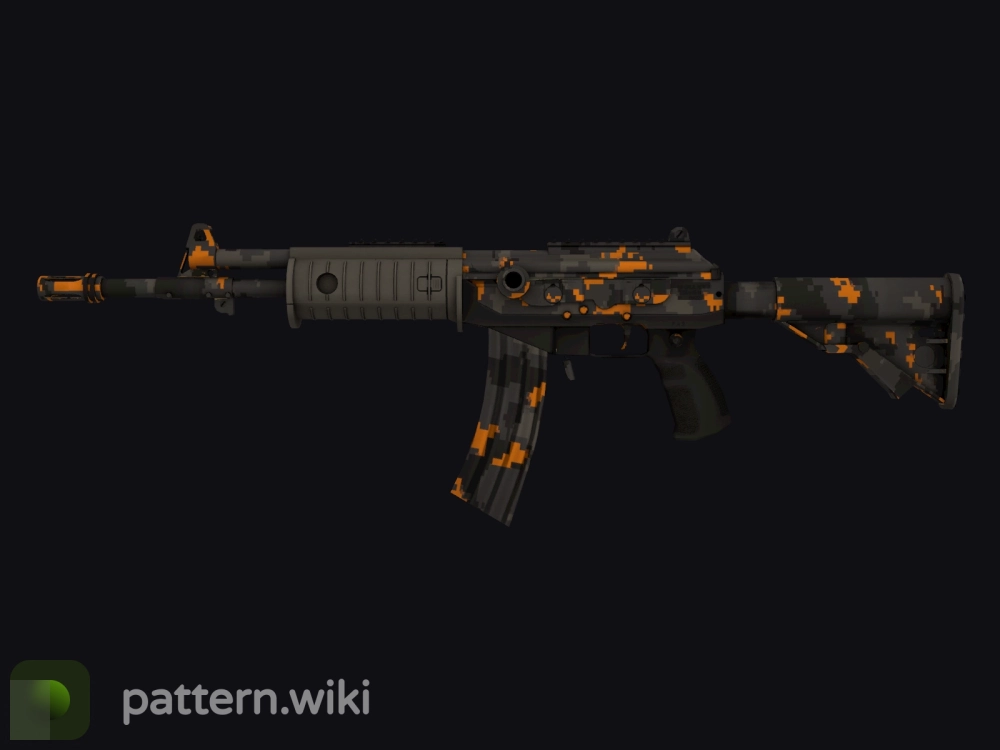 Galil AR Orange DDPAT seed 705