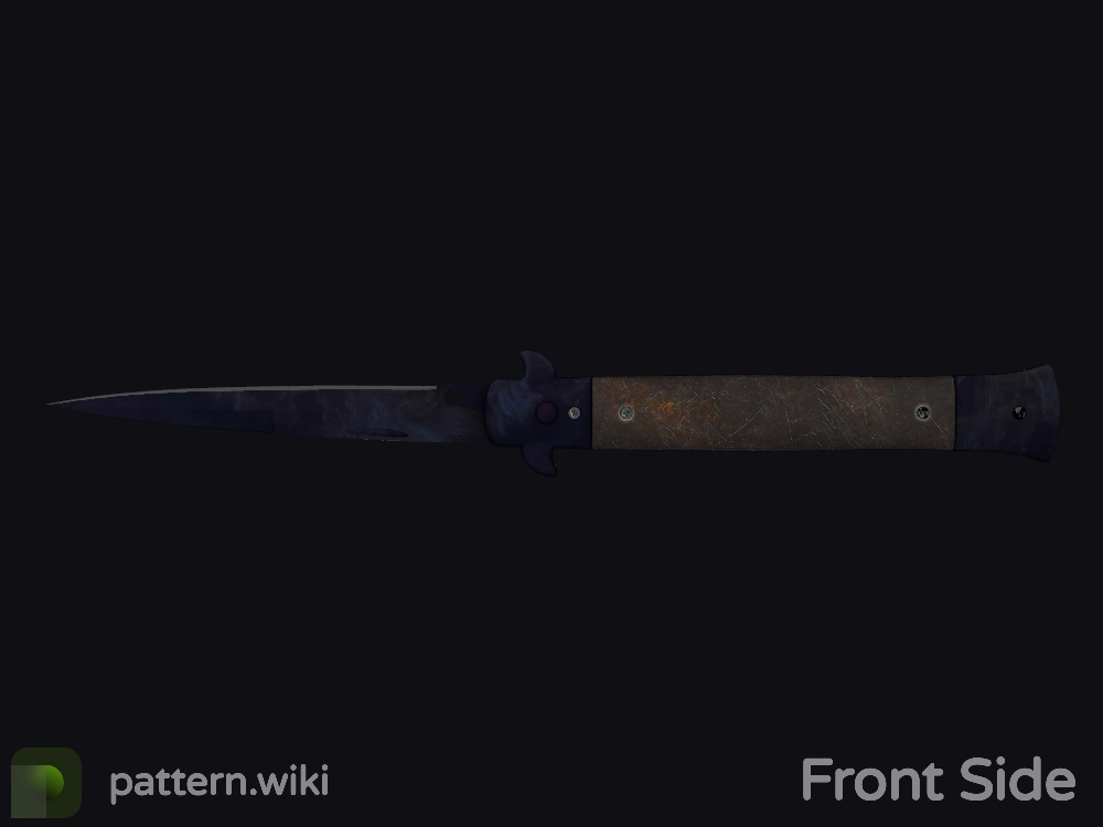 Stiletto Knife Doppler seed 215