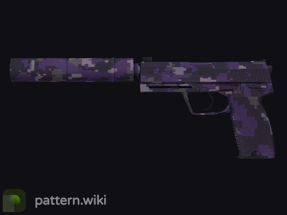 USP-S Purple DDPAT seed 504