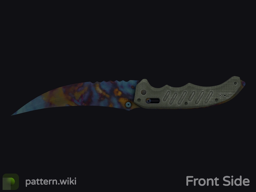 Flip Knife Case Hardened seed 424