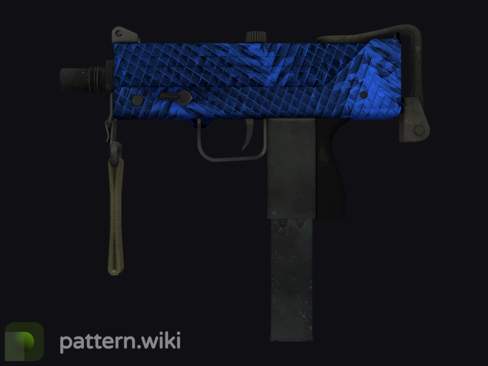 MAC-10 Lapis Gator seed 170