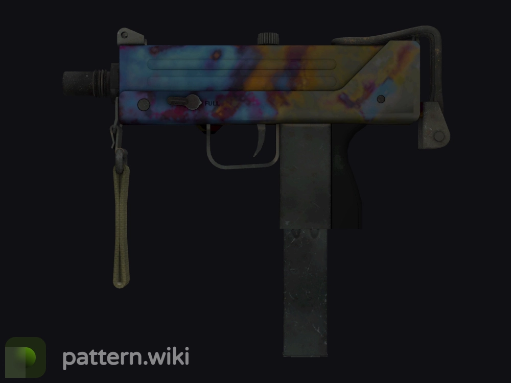 MAC-10 Case Hardened seed 7