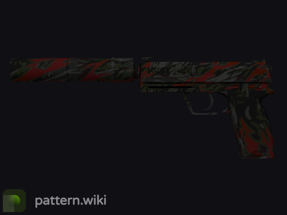 USP-S Blood Tiger seed 877