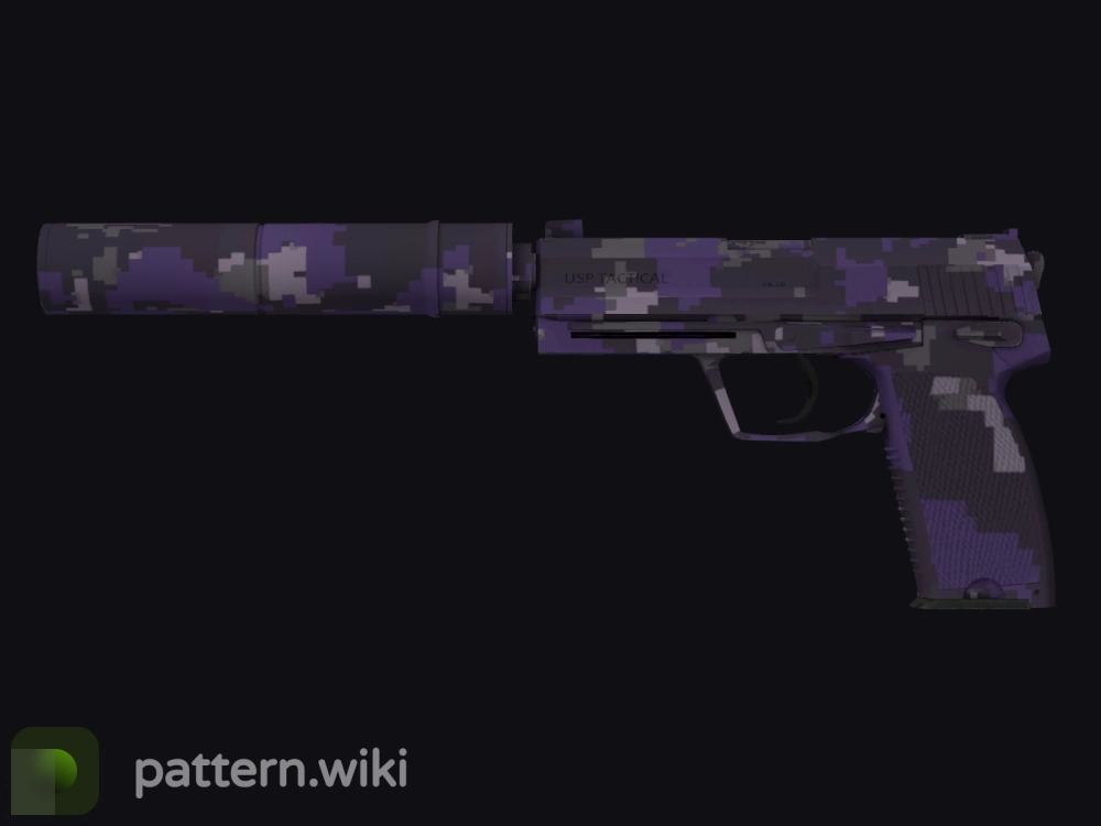 USP-S Purple DDPAT seed 498