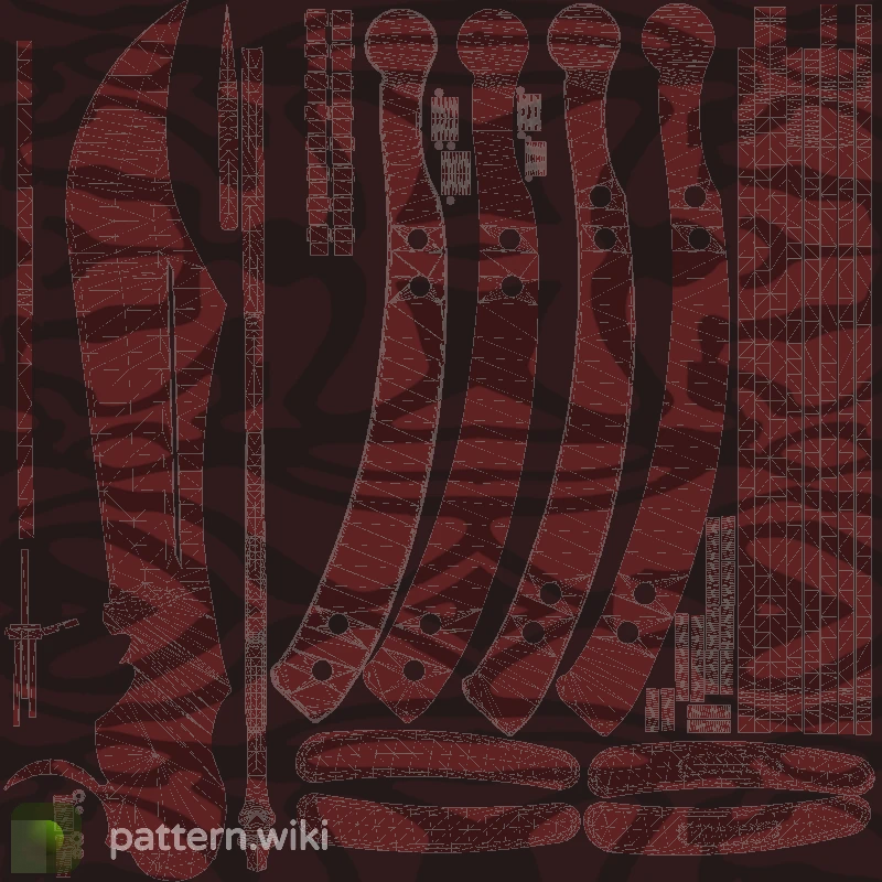 Butterfly Knife Slaughter seed 453 pattern template