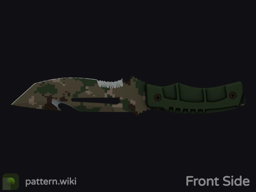 Survival Knife Forest DDPAT seed 149