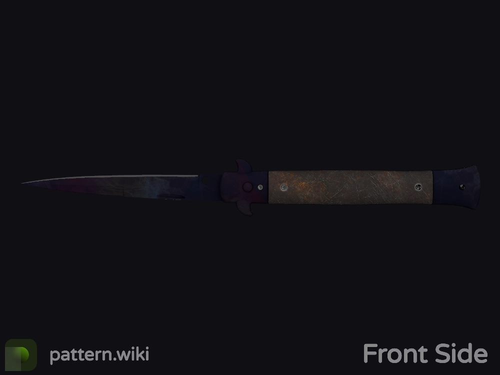 Stiletto Knife Doppler seed 498