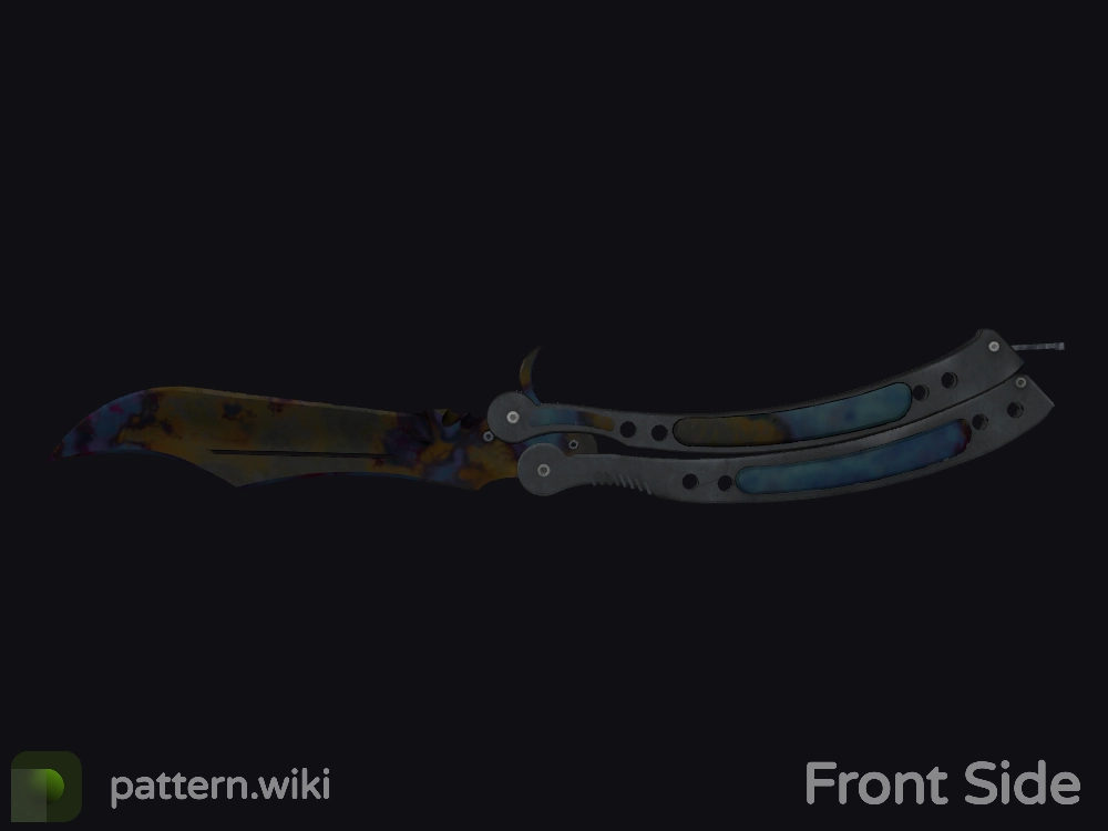 Butterfly Knife Case Hardened seed 369