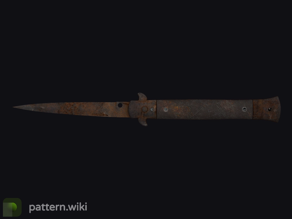 Stiletto Knife Rust Coat seed 131