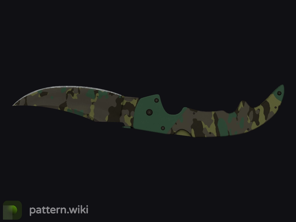 Falchion Knife Boreal Forest seed 394