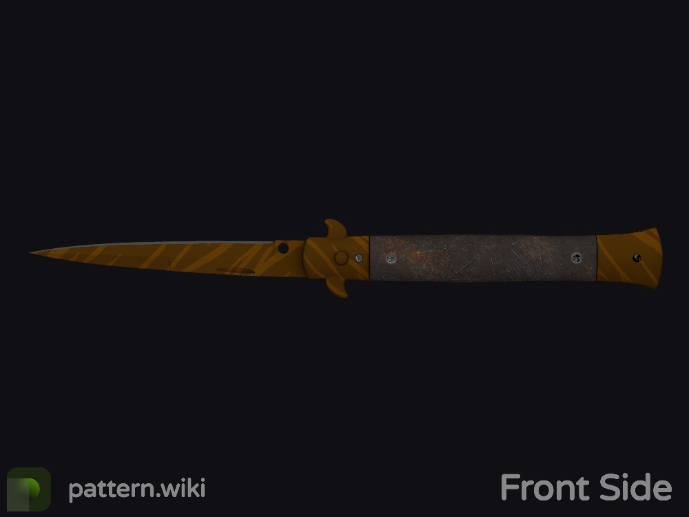 Stiletto Knife Tiger Tooth seed 40