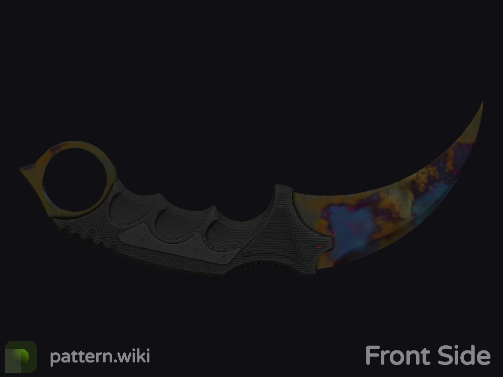 Karambit Case Hardened seed 673