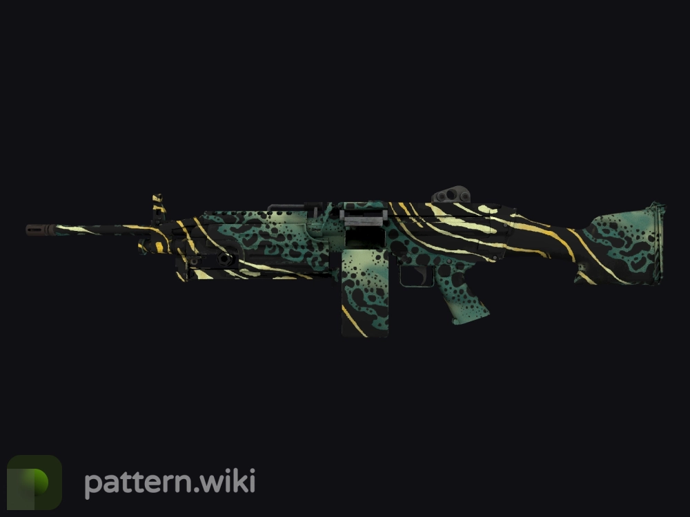 M249 Emerald Poison Dart seed 403