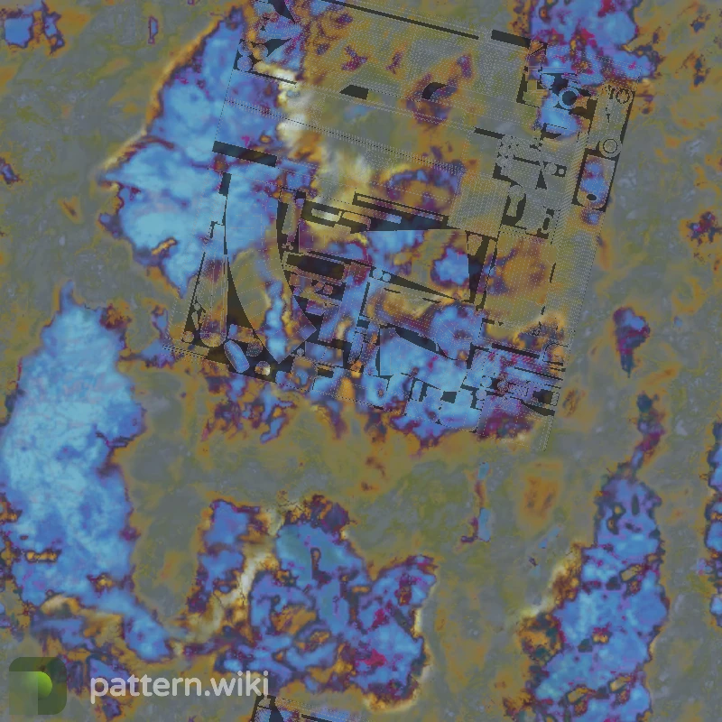 AK-47 Case Hardened seed 399 pattern template