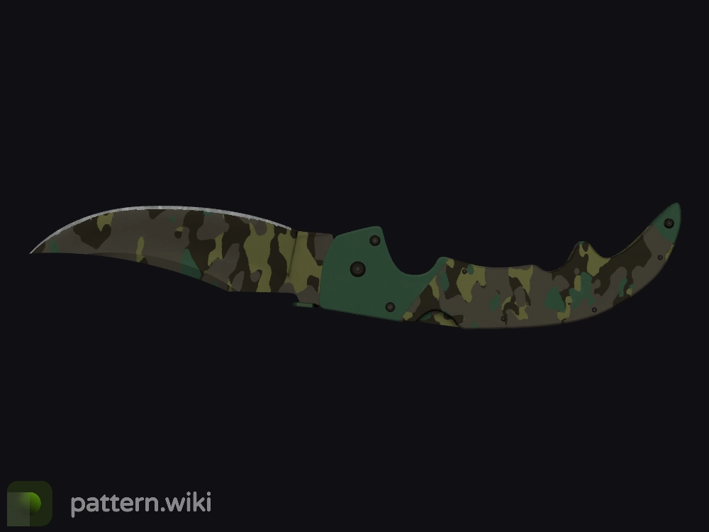 Falchion Knife Boreal Forest seed 843