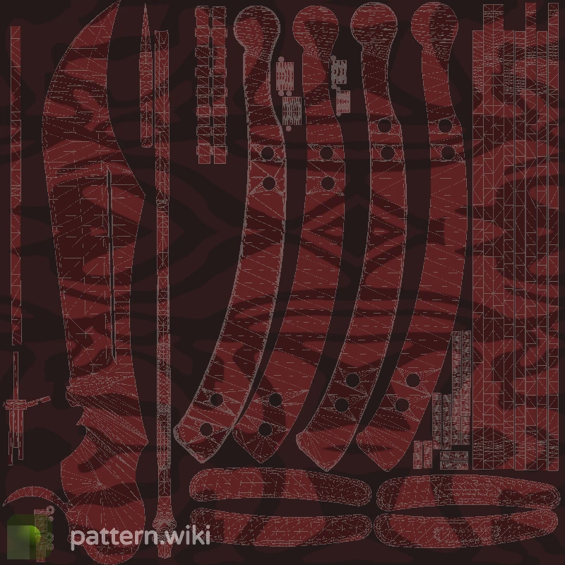 Butterfly Knife Slaughter seed 337 pattern template