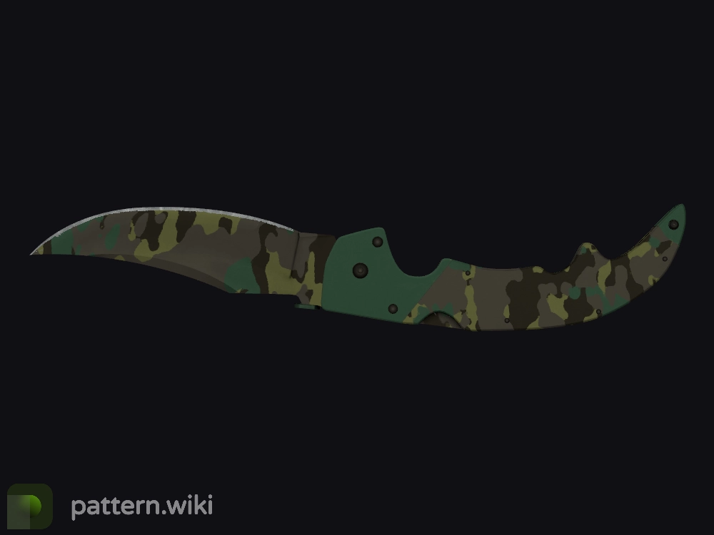 Falchion Knife Boreal Forest seed 366