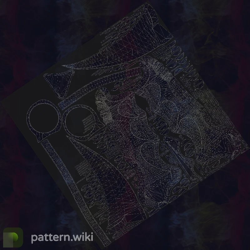 Karambit Doppler seed 935 pattern template