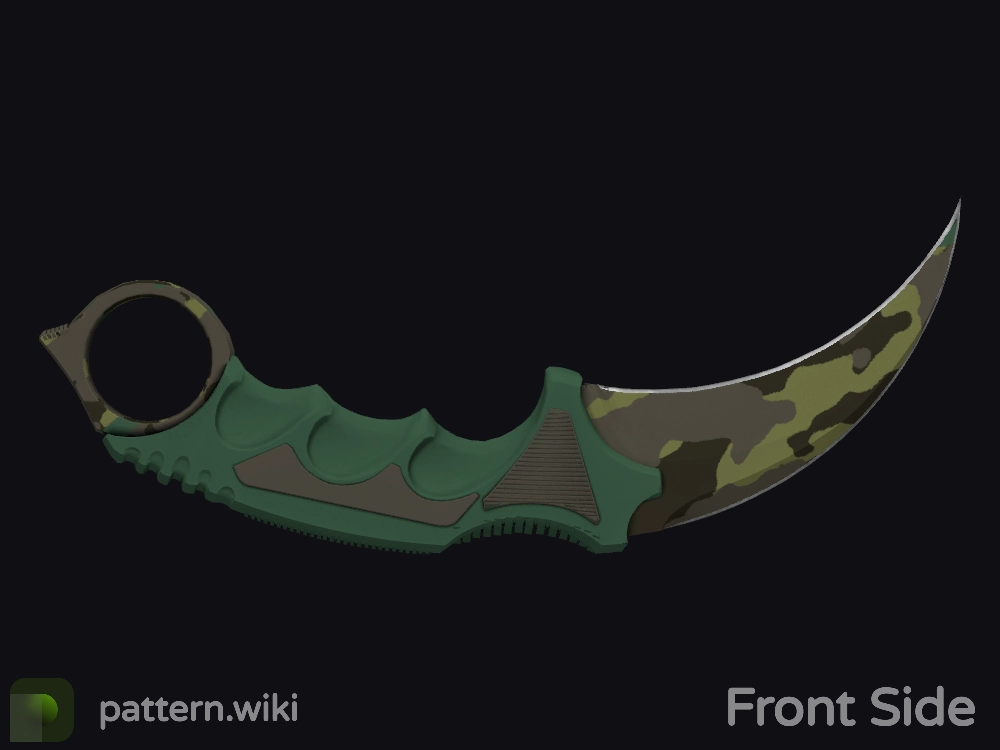 Karambit Boreal Forest seed 651