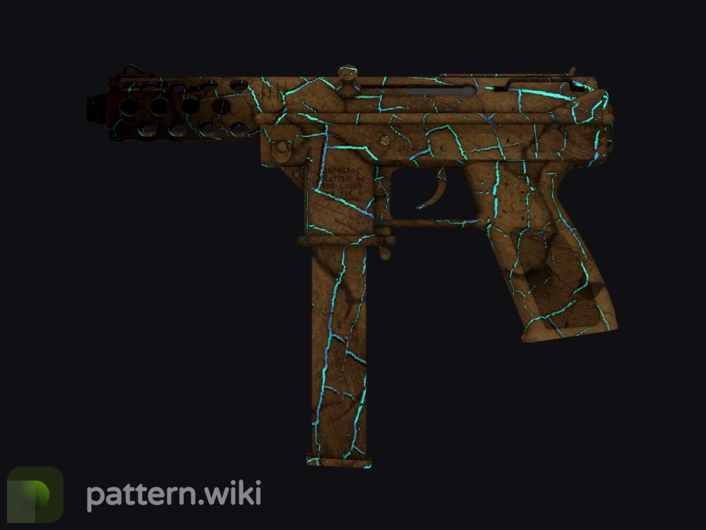 Tec-9 Cracked Opal seed 898