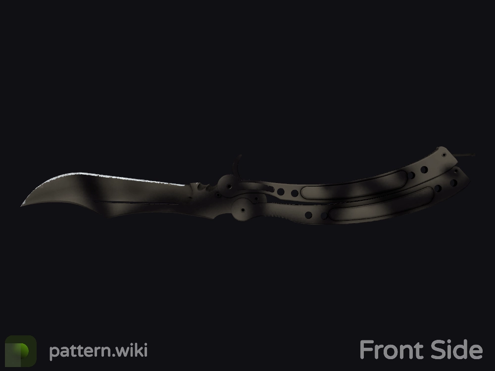 Butterfly Knife Scorched seed 553