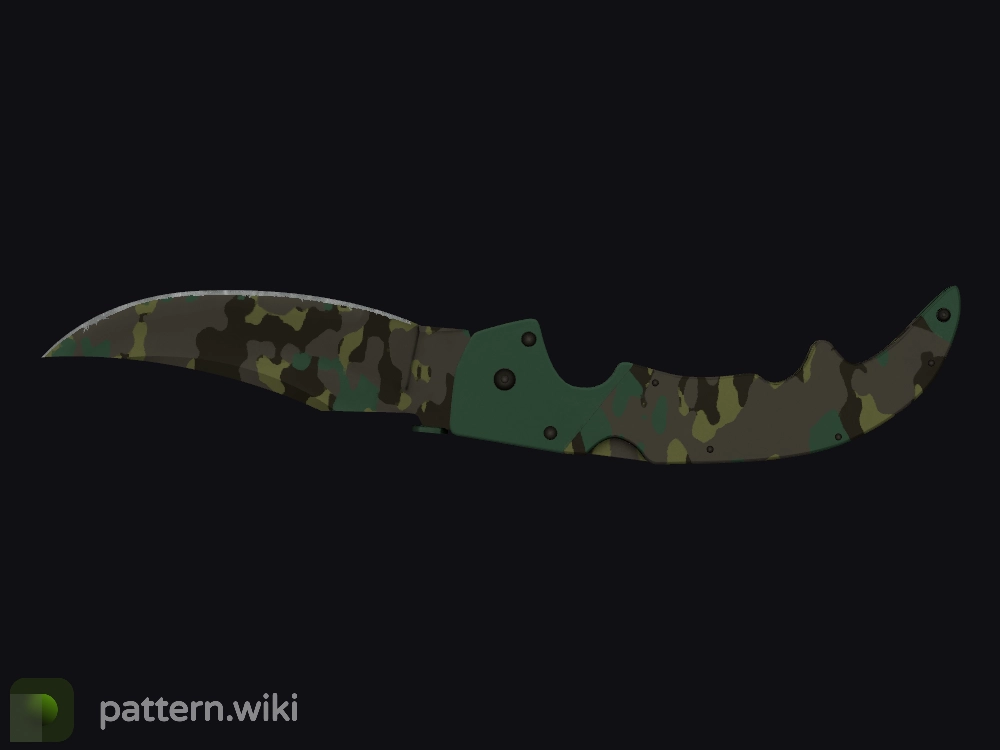 Falchion Knife Boreal Forest seed 840