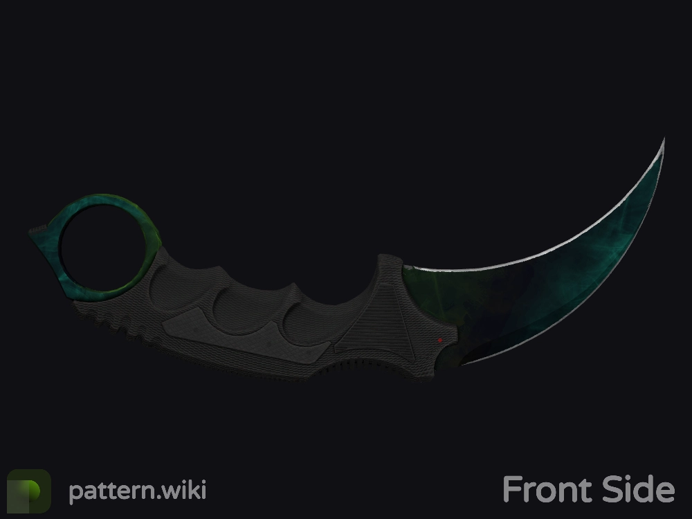 Karambit Gamma Doppler seed 135