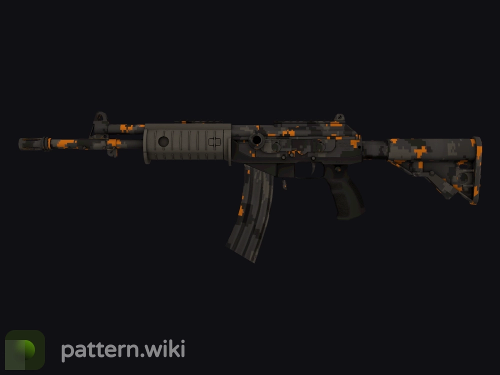 Galil AR Orange DDPAT seed 908