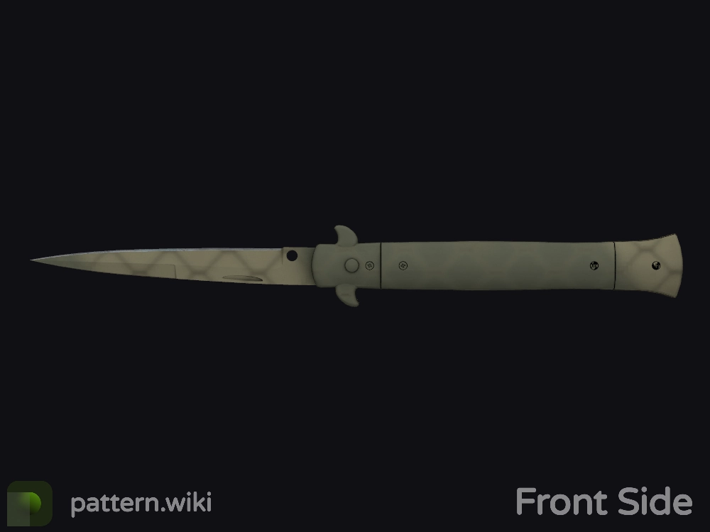 Stiletto Knife Safari Mesh seed 764