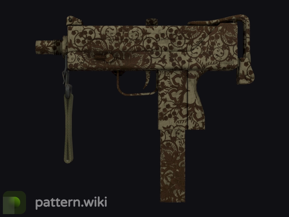 MAC-10 Sienna Damask seed 124