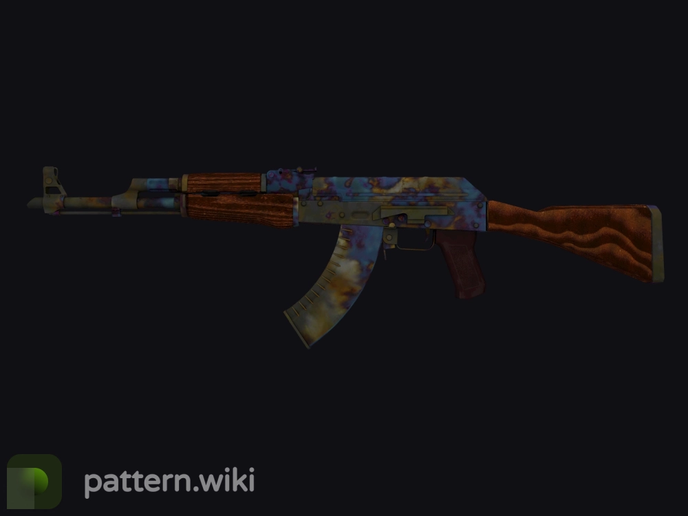 AK-47 Case Hardened seed 337