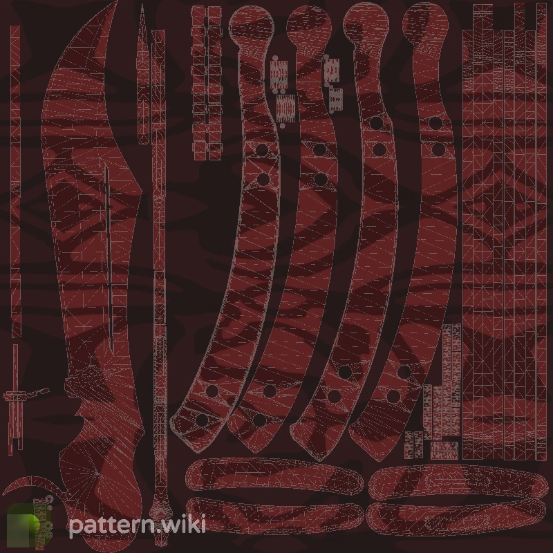 Butterfly Knife Slaughter seed 757 pattern template