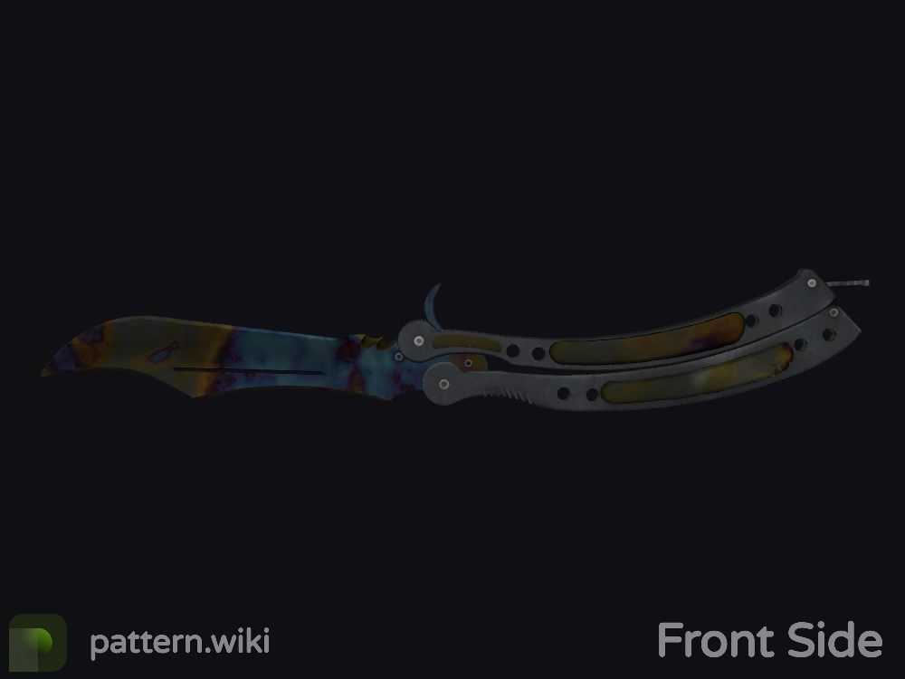 Butterfly Knife Case Hardened seed 378