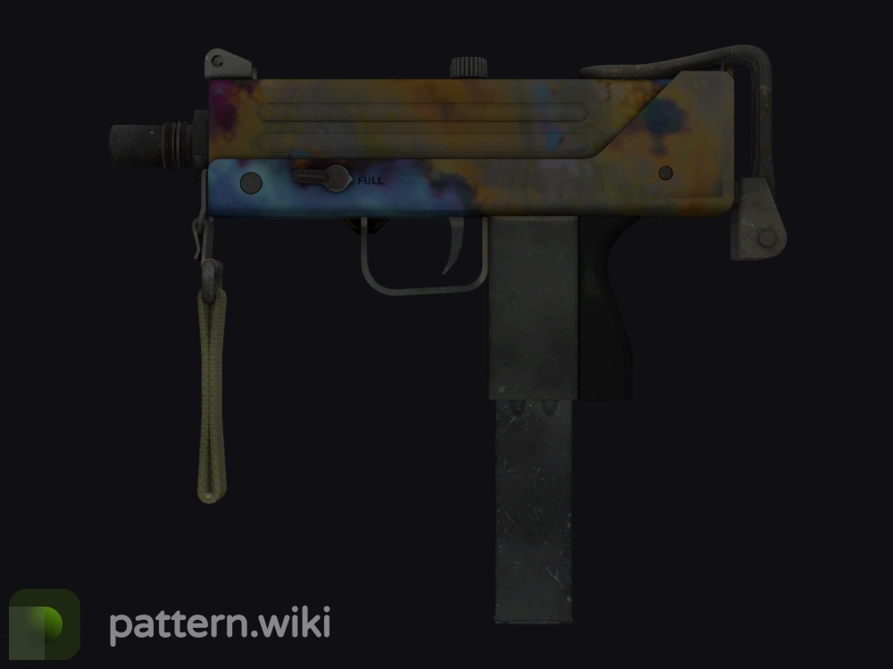 MAC-10 Case Hardened seed 635