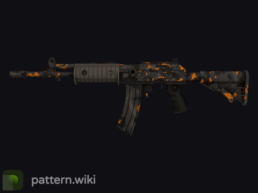 Galil AR Orange DDPAT seed 203