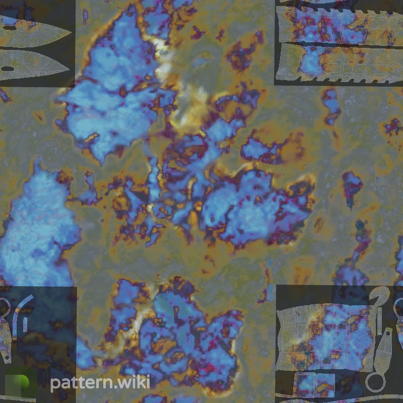 M9 Bayonet Case Hardened seed 942 pattern template