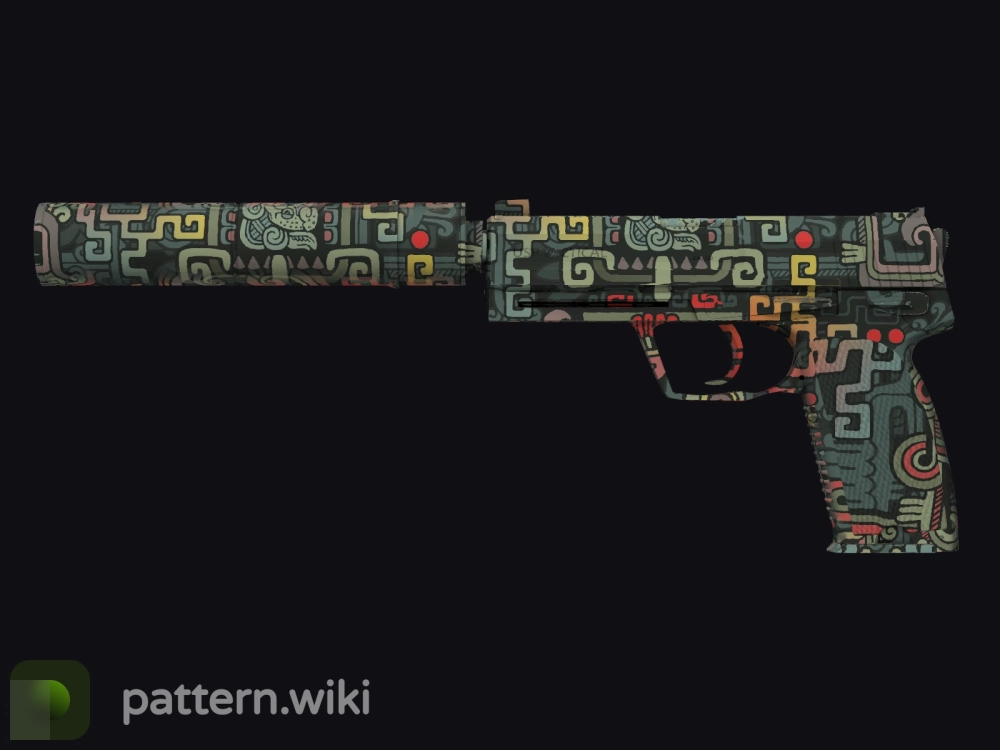 USP-S Ancient Visions seed 186