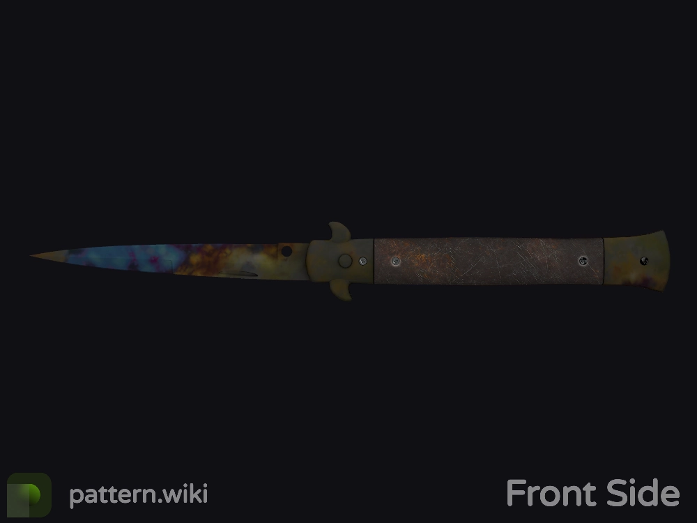 Stiletto Knife Case Hardened seed 498