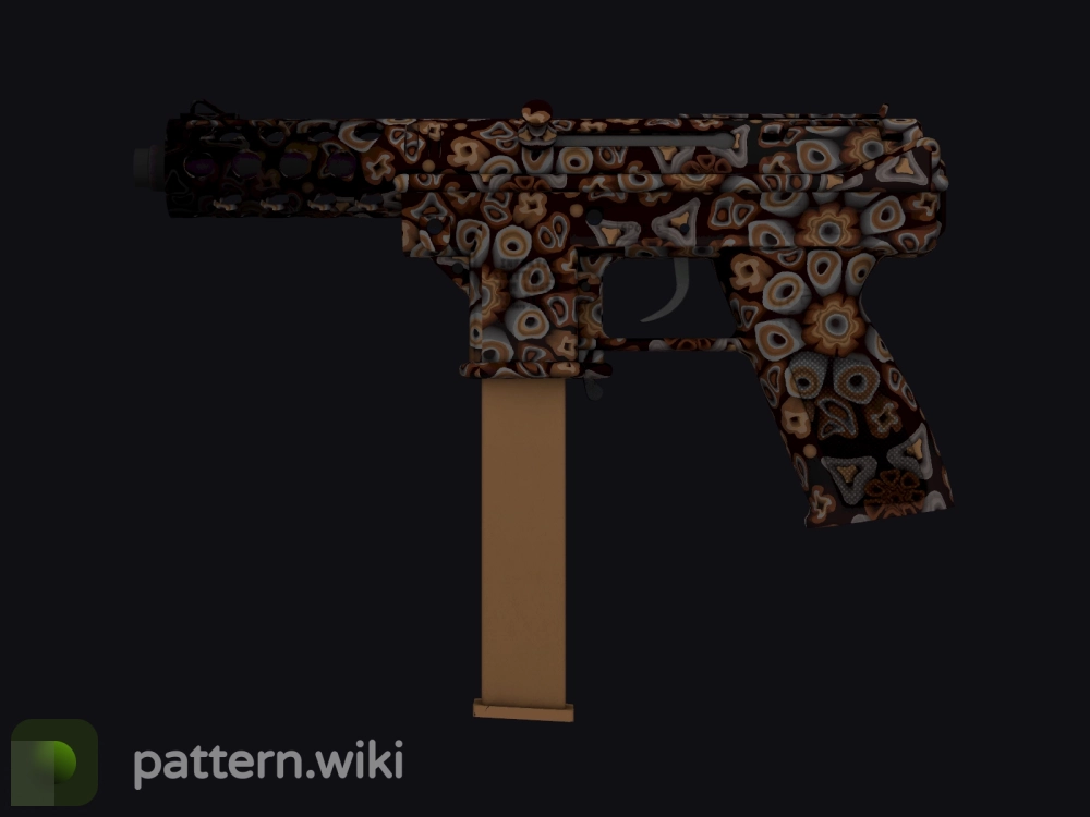 Tec-9 Orange Murano seed 346