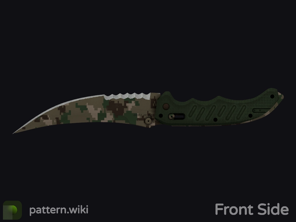 Flip Knife Forest DDPAT seed 547