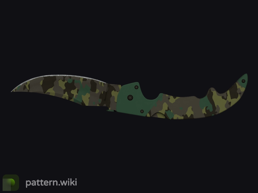 Falchion Knife Boreal Forest seed 704