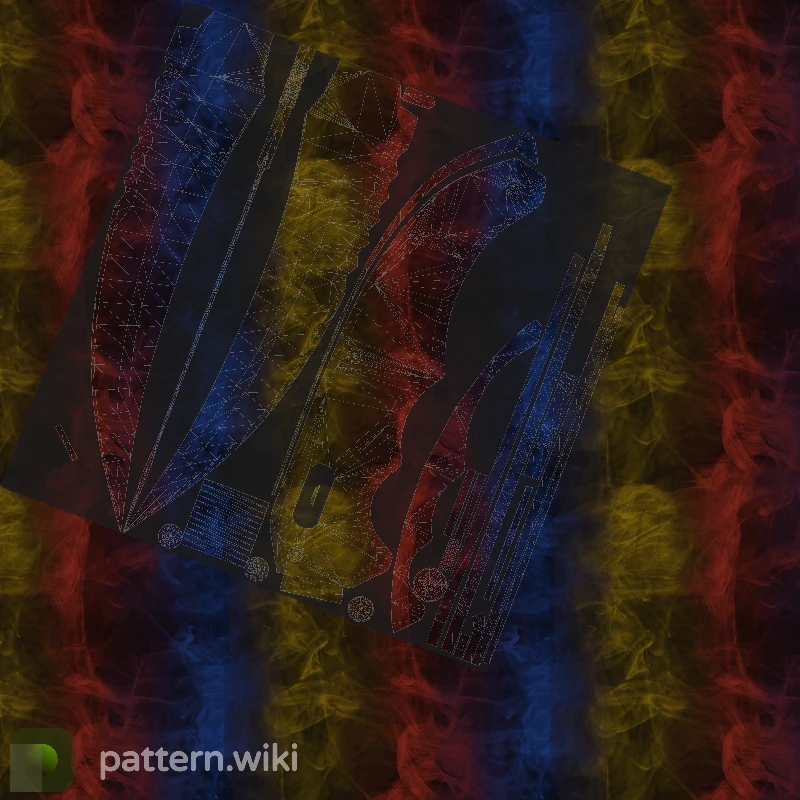 Flip Knife Marble Fade seed 578 pattern template