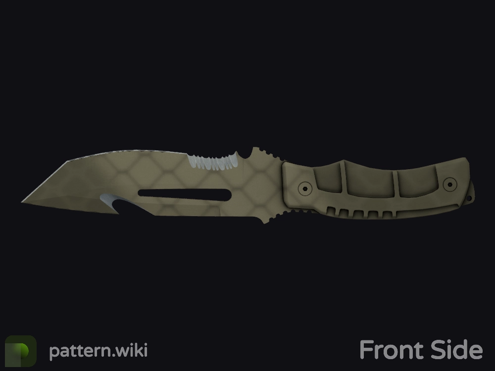 Survival Knife Safari Mesh seed 603