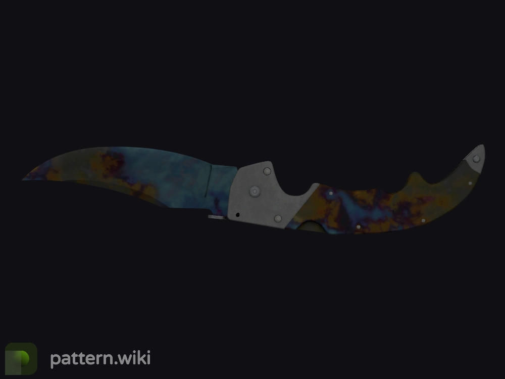 Falchion Knife Case Hardened seed 29